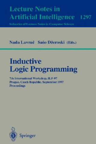 Buch Inductive Logic Programming Saso Dzeroski