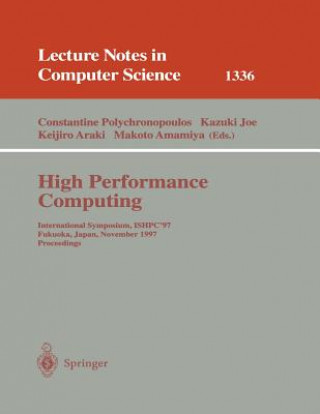 Book High Performance Computing Makoto Amamiya