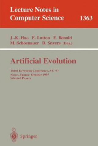 Kniha Artificial Evolution Jin-Kao Hao