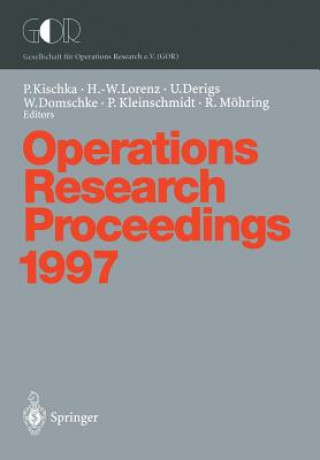 Kniha Operations Research Proceedings 1997 Ulrich Derigs
