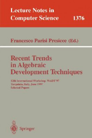Carte Recent Trends in Algebraic Development Techniques Francesco Parisi-Presicce