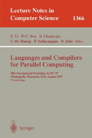 Книга Languages and Compilers for Parallel Computing Siddharta Chatterjee