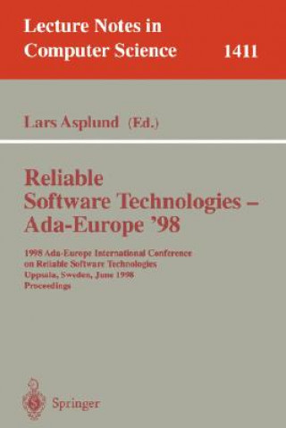 Könyv Reliable Software Technologies - Ada-Europe '98 Lars Asplund