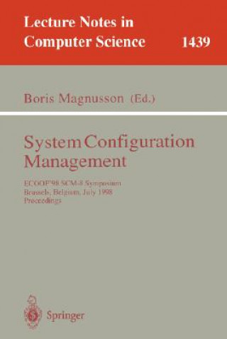 Knjiga System Configuration Management Boris Magnusson