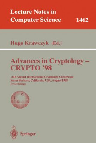 Book Advances in Cryptology - CRYPTO '98 Hugo Krawczyk