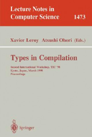 Książka Types in Compilation Xavier Leroy