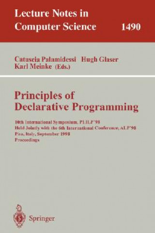 Książka Principles of Declarative Programming Hugh Glaser