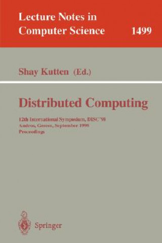 Knjiga Distributed Computing Shay Kutten