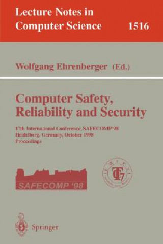 Buch Computer Safety, Reliability and Security Wolfgang Ehrenberger