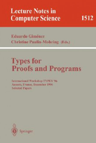 Knjiga Types for Proofs and Programs Eduardo Gimenez