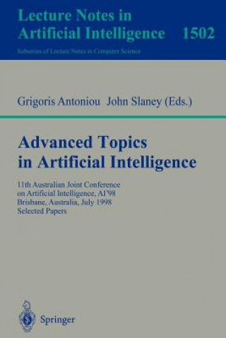 Kniha Advanced Topics in Artificial Intelligence Grigoris Antoniou