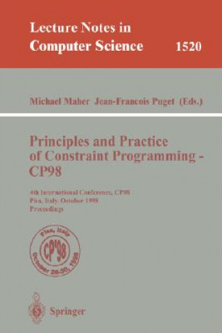 Kniha Principles and Practice of Constraint Programming - CP98 Michael Maher