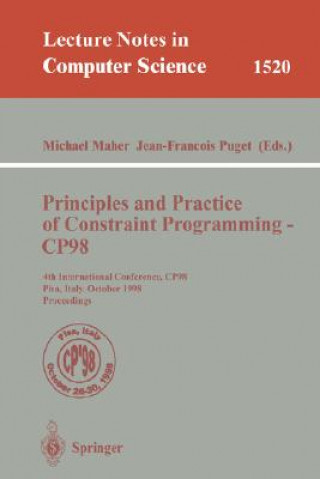 Buch Principles and Practice of Constraint Programming - CP98 Michael Maher