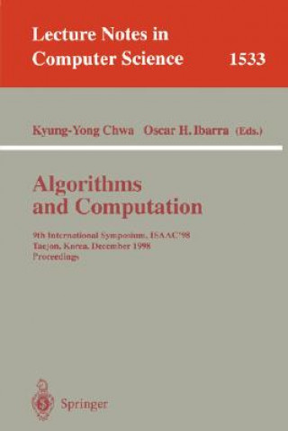 Knjiga Algorithms and Computation Kyung-Yong Chwa