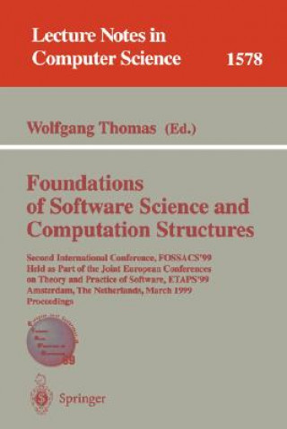 Carte Foundations of Software Science and Computation Structures Wolfgang Thomas