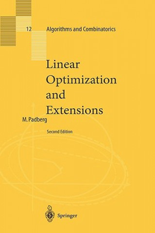 Kniha Linear Optimization and Extensions Manfred W. Padberg