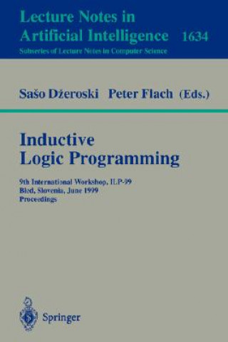 Könyv Inductive Logic Programming Saso Dzeroski