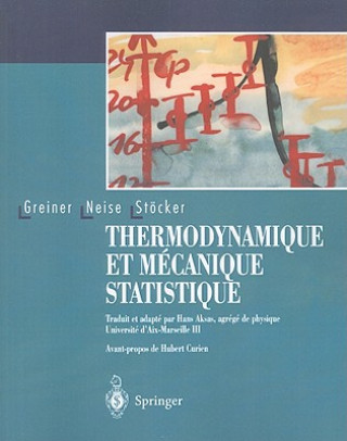Carte Thermodynamique Et Mecanique Statistique Walter Greiner