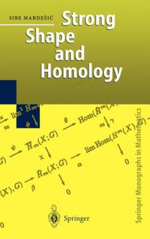 Könyv Strong Shape and Homology Sibe Mardesic