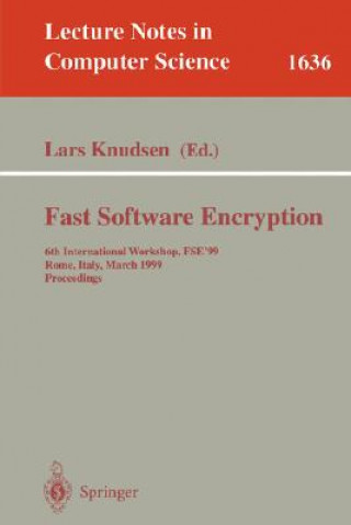 Book Fast Software Encryption Lars Knudsen