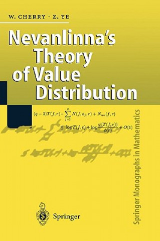 Kniha Nevanlinna's Theory of Value Distribution William Cherry