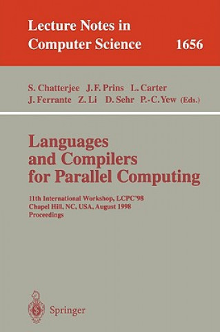 Könyv Languages and Compilers for Parallel Computing Larry Carter