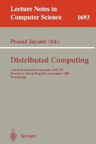 Kniha Distributed Computing Prasad Jayanti