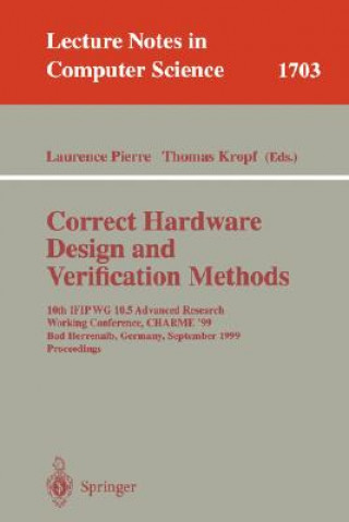 Kniha Correct Hardware Design and Verification Methods Thomas Kropf