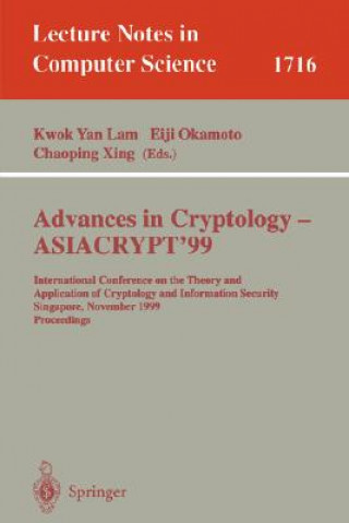 Książka Advances in Cryptology - ASIACRYPT'99 Kwok Yan Lam