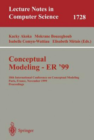 Kniha Conceptual Modeling ER'99 Jacky Akoka