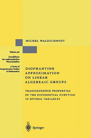 Książka Diophantine Approximation on Linear Algebraic Groups Michel Waldschmidt