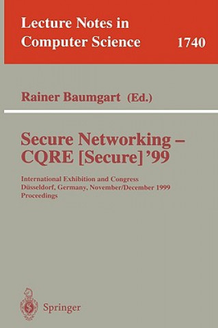 Book Secure Networking - CQRE (Secure) '99 Rainer Baumgart