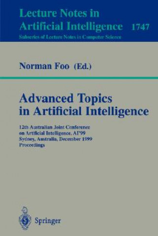 Книга Advanced Topics in Artificial Intelligence Norman Foo