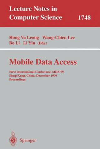 Könyv Mobile Data Access Wang-Chien Lee