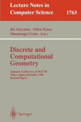 Könyv Discrete and Computational Geometry Jin Akiyama
