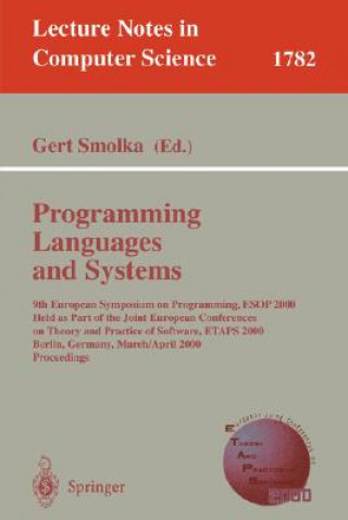 Kniha Programming Languages and Systems Gert Smolka