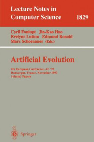 Книга Artificial Evolution Cyril Fonlupt