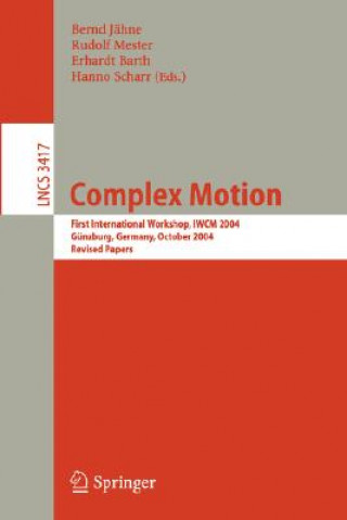 Книга Complex Motion Erhardt Barth