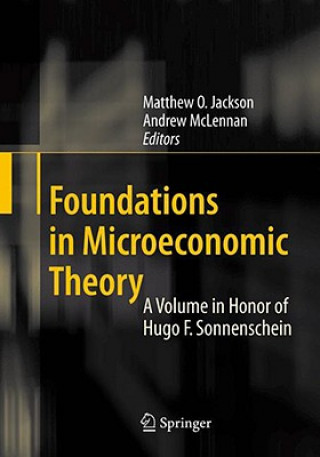 Könyv Foundations in Microeconomic Theory Matthew O. Jackson