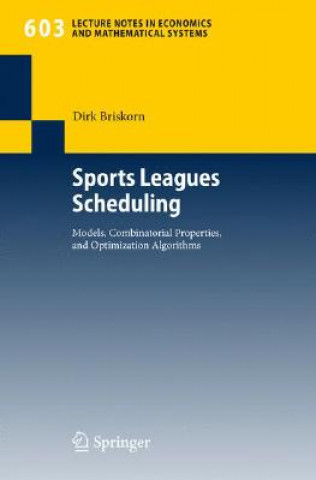 Libro Sports Leagues Scheduling Dirk Briskorn