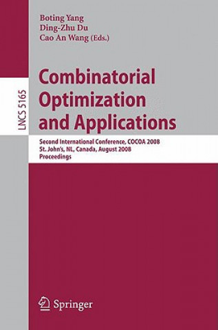 Книга Combinatorial Optimization and Applications Boting Yang