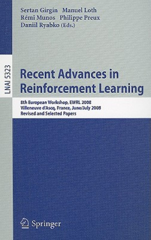 Buch Recent Advances in Reinforcement Learning Sertan Girgin