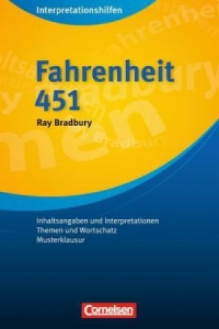 Carte Fahrenheit 451: Interpretationshilfen Ray Bradbury