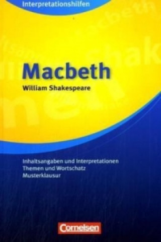 Książka Macbeth: Interpretationshilfen William Shakespeare