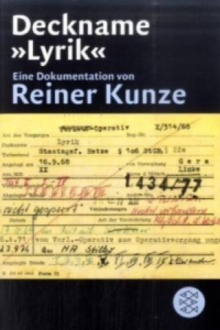 Carte Deckname 'Lyrik' Reiner Kunze