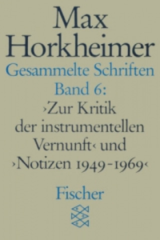 Carte Gesammelte Schriften. Bd.6 Alfred Schmidt
