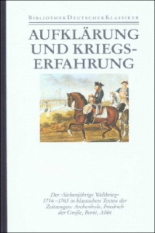 Kniha Aufklärung und Kriegserfahrung Johannes Kunisch