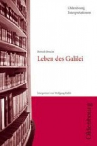 Kniha Bertolt Brecht 'Leben des Galilei' Bertolt Brecht