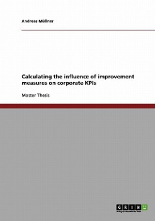 Kniha Calculating the influence of improvement measures on corporate KPIs Andreas Müllner