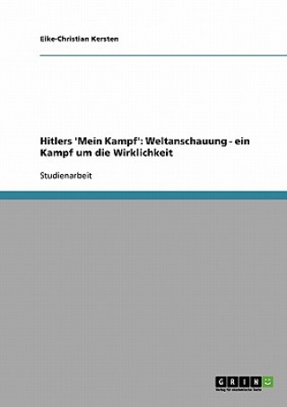 Kniha Hitlers 'Mein Kampf' Eike-Christian Kersten
